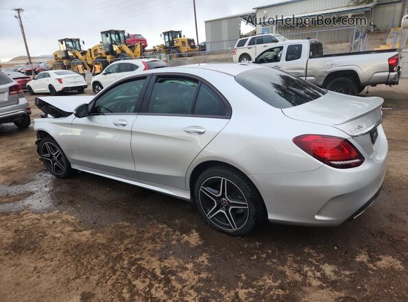 55SWF8EB1LU331000 2020 MERCEDES-BENZ C Silver Rear left