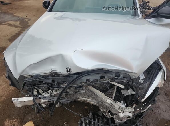 55SWF8EB1LU331000 2020 MERCEDES-BENZ C Silver Rear interior view
