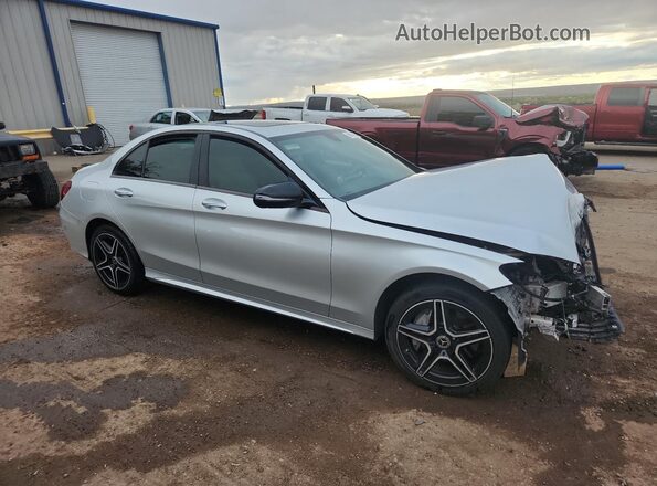 55SWF8EB1LU331000 2020 MERCEDES-BENZ C Silver Front right