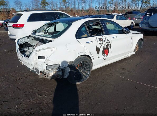 55SWF8EB4KU313962 2019 MERCEDES-BENZ C-CLASS White Rear right