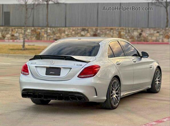 55SWF8HB0GU100638 2016 MERCEDES-BENZ C Silver Առջևի աջ