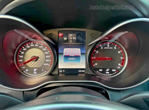 55SWF8HB0GU100638 2016 MERCEDES-BENZ C Silver Առջևի վահանակի տեսք