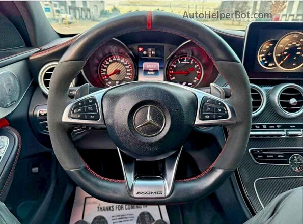 55SWF8HB0GU100638 2016 MERCEDES-BENZ C Silver VIN կոդի պիտակի տեսք