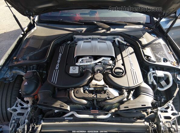 55SWF8HB1HU187497 2017 MERCEDES-BENZ AMG C 63 Gray Widok z tyłu