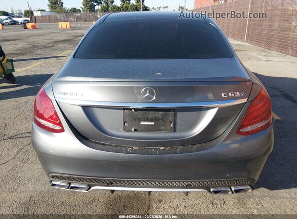 55SWF8HB1HU187497 2017 MERCEDES-BENZ AMG C 63 Gray 
