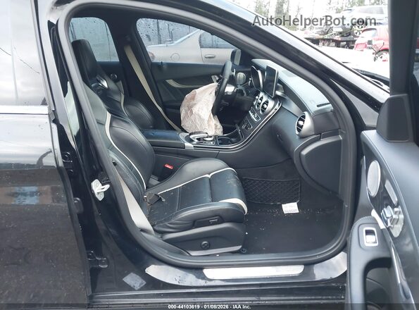55SWF8HB2GU129011 2016 MERCEDES-BENZ AMG C 63 Black წინა სალონის ხედი