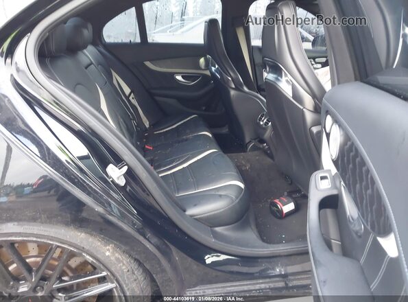 55SWF8HB2GU129011 2016 MERCEDES-BENZ AMG C 63 Black VIN კოდის სტიკერის ხედი