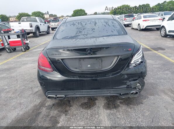 55SWF8HB9HU199106 2017 MERCEDES-BENZ AMG C 63 Black 