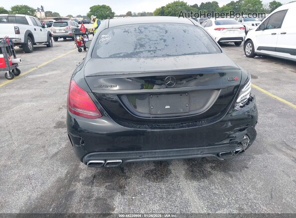 55SWF8HB9HU199106 2017 MERCEDES-BENZ AMG C 63 Black 