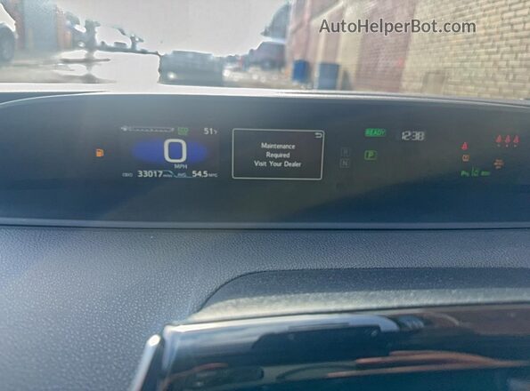 JTDL9MFU8N3035685 2022 TOYOTA LE Серый Вид щитка приборов