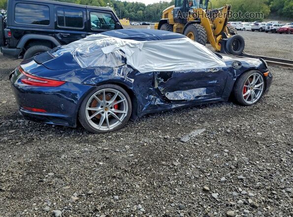 WP0CB2A98JS147463 2018 PORSCHE 911 Blue წინა მარჯვენა