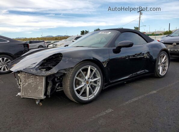 WP0CA2A93MS239717 2021 PORSCHE 911 Черный Задняя левая четверть