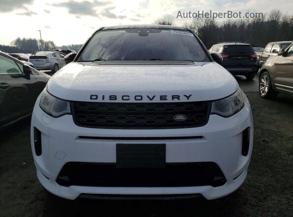SALCT2FXXLH841763 2020 LAND ROVER DISCOVERY White Вид спереду