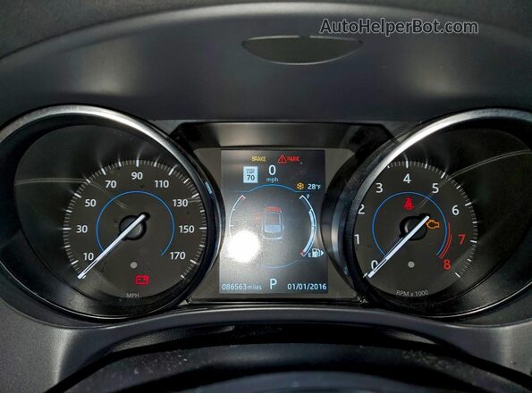 SADCK2GXXKA392993 2019 JAGUAR F-PACE Black Vista de los asientos traseros