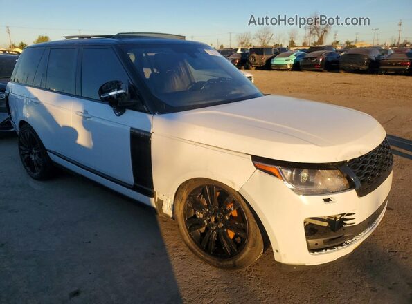 SALGS2RE5JA513705 2018 LAND ROVER RANGE White წინა ხედი