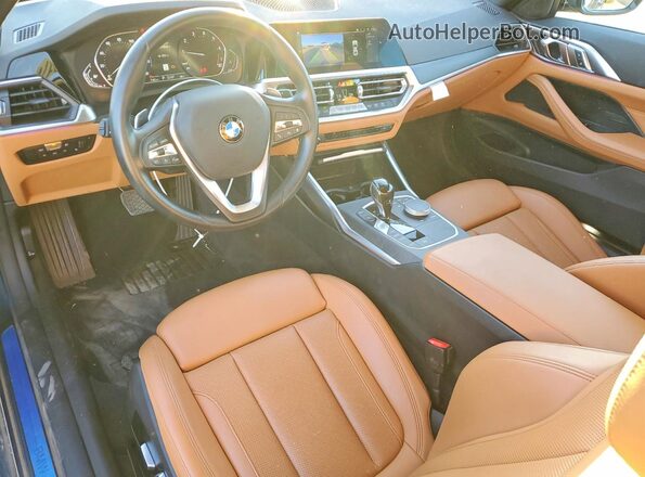 WBA53AP02NCK01667 2022 BMW 4 SERIES Серый Вид щитка приборов