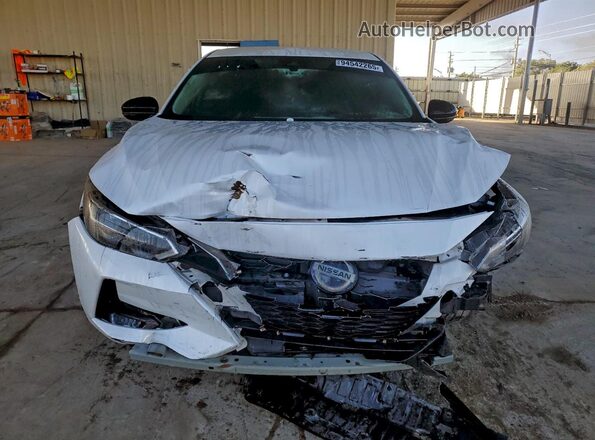 3N1AB8DV3LY265463 2020 NISSAN SENTRA White Rear view