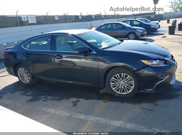 58ABK1GG2JU099544 2018 LEXUS ES 350 Black Widok wnętrza z tyłu
