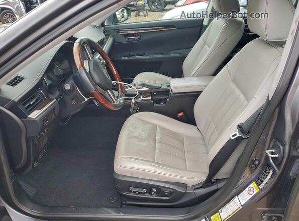 58ABK1GG2JU100496 2018 LEXUS ES Gray 