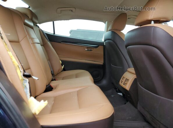58ABK1GG3JU092604 2018 LEXUS ES Blue Вид задніх сидінь
