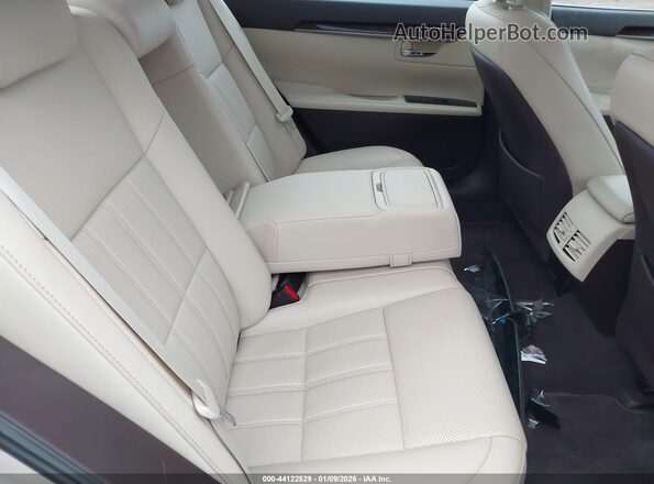 58ABK1GG8JU095238 2018 LEXUS ES 350 Gold Widok naklejki z numerem VIN
