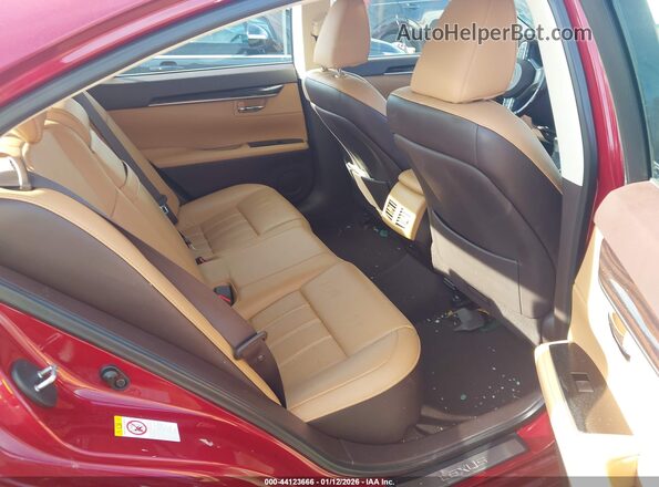 58ABK1GG9HU070357 2017 LEXUS ES 350 Red 