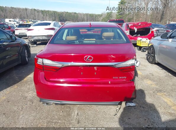 58ABK1GG9HU070357 2017 LEXUS ES 350 Red 