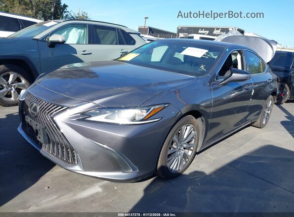 58ABZ1B11KU023359 2019 LEXUS ES 350 Gray წინა მარცხენა ხედი სამი მეოთხედიდან