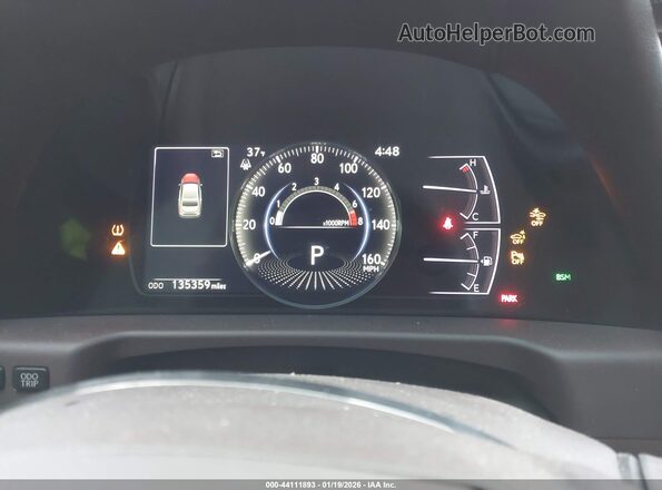 58ABZ1B19KU012335 2019 LEXUS ES 350 White Vista de los asientos traseros