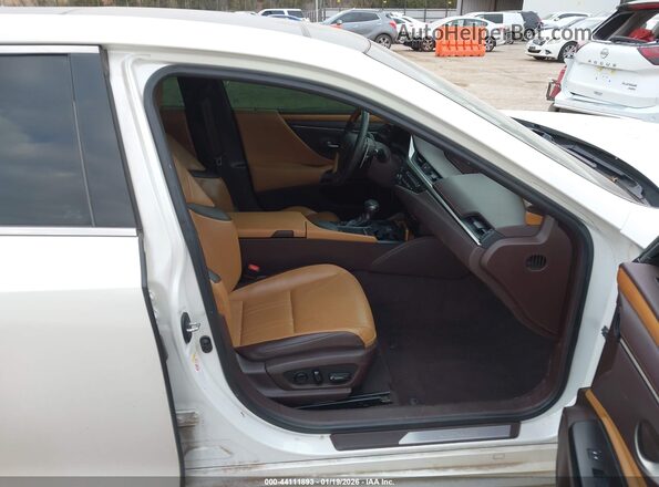 58ABZ1B19KU012335 2019 LEXUS ES 350 White Vista interior delantera