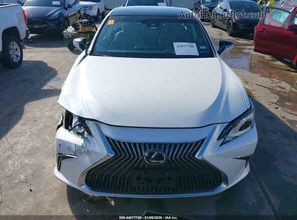 58ABZ1B19KU024372 2019 LEXUS ES 350 White Instrument cluster view