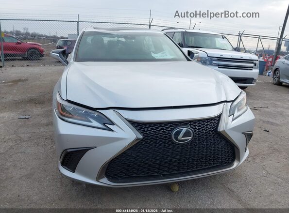 58ABZ1B1XKU004938 2019 LEXUS ES 350 Silver Widok zestawu wskaźników