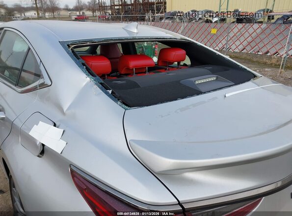 58ABZ1B1XKU004938 2019 LEXUS ES 350 Silver Widok z przodu