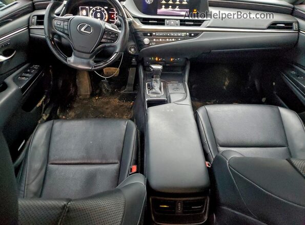 58AD11D12MU005694 2021 LEXUS ES Black Вид панелі приладів