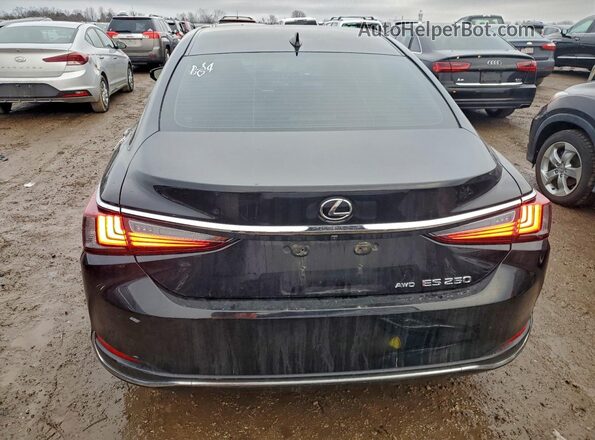 58AD11D12MU005694 2021 LEXUS ES Black Вид ззаду