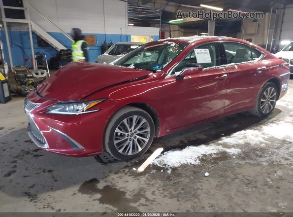 58AD11D17MU002855 2021 LEXUS ES 250 Red Front left