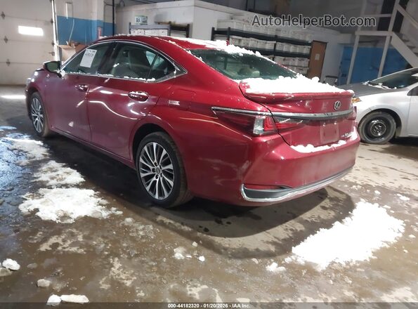 58AD11D17MU002855 2021 LEXUS ES 250 Red Rear left