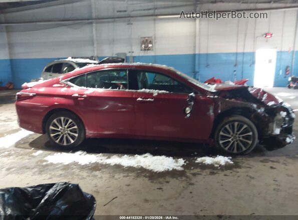 58AD11D17MU002855 2021 LEXUS ES 250 Red Rear interior view