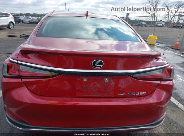 58AD11D17NU008334 2022 LEXUS ES 250 Red 