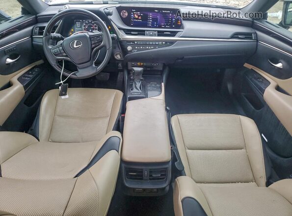 58AD11D18MU001990 2021 LEXUS ES Зеленый Вид панели приборов
