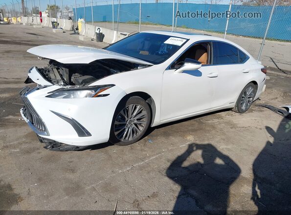58AD21B10LU010259 2020 LEXUS ES 300H Белый Передняя левая четверть