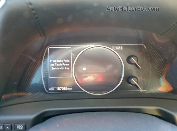 58ADA1C11MU006059 2021 LEXUS ES Black Vista del cuadro de instrumentos