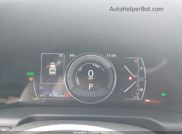 58ADA1C13PU033736 2023 LEXUS ES 300H Champagne უკანა სავარძლების ხედი