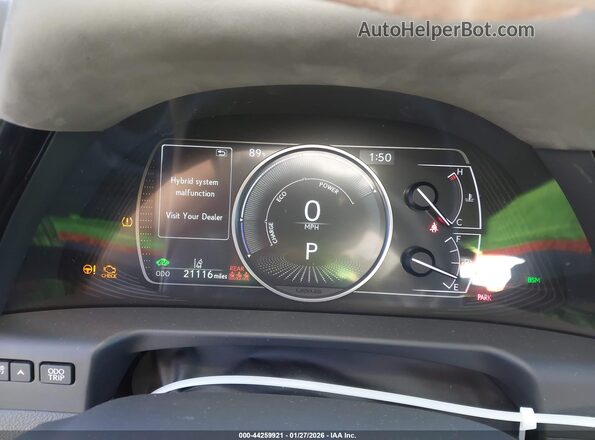 58ADA1C14SU073896 2025 LEXUS ES 300H Black Вид задніх сидінь