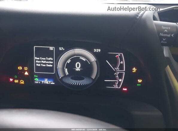 58ADA1C15MU003701 2021 LEXUS ES 300H White Հետևի նստատեղերի տեսք