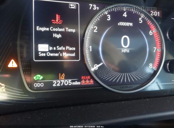 58ADA1C15RU043283 2024 LEXUS ES 300H Gray Widok tylnych siedzeń