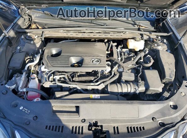 58ADA1C17NU021411 2022 LEXUS ES Black Widok wnętrza z tyłu