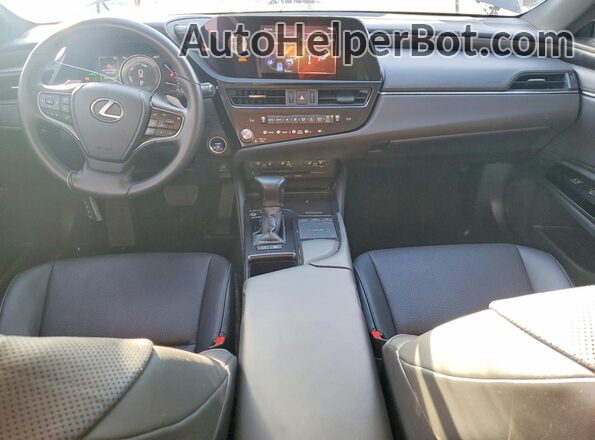 58ADA1C17NU021411 2022 LEXUS ES Black Widok deski rozdzielczej