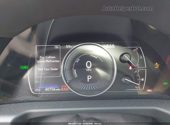 58ADA1C19PU033949 2023 LEXUS ES 300H Gold Вид задніх сидінь