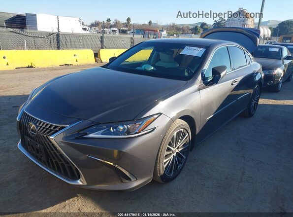 58ADA1C19PU035247 2023 LEXUS ES 300H Gray Առջևի ձախ երեք քառորդ տեսարան
